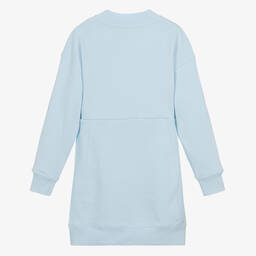 Calvin Klein-Teen Girls Pale Blue Sweatshirt Dress | Childrensalon Outlet