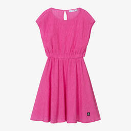 Calvin Klein-فستان للمراهقات لون زهري | Childrensalon Outlet