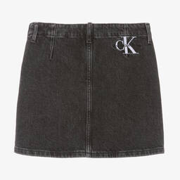 Calvin Klein-Черная джинсовая юбка-варенка для подростков | Childrensalon Outlet