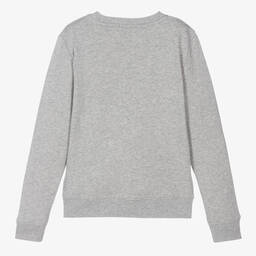 Calvin Klein Джинсы-Серый свитшот с монограммой | Childrensalon Outlet