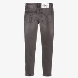 Calvin Klein Джинсы-Серые джинсы скинни с эффектом потертости | Childrensalon Outlet