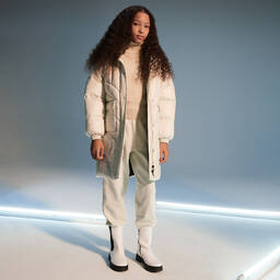 Calvin Klein-Кремовые хлопковые джоггеры для подростков | Childrensalon Outlet