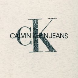 Calvin Klein Джинсы-Кремовое платье с надписью под змеиную кожу для подростков | Childrensalon Outlet