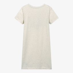 Calvin Klein Джинсы-Кремовое платье с надписью под змеиную кожу для подростков | Childrensalon Outlet