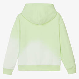 Calvin Klein-Худи цвета лайма с брызгами краски для подростков | Childrensalon Outlet