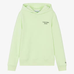 Calvin klein neon hoodie sale