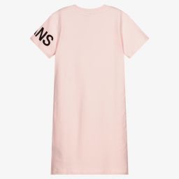 Calvin Klein Jeans-Teen Pink & White Logo Dress | Childrensalon Outlet