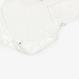 Caramelo Kids-Baby Girls Ivory & Pink Skirt Set with Gold Foil Dots | Childrensalon Outlet