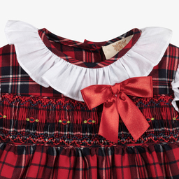 Caramelo Kids-Baby Girls Tartan Dress Set | Childrensalon Outlet
