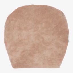 كاراميلو كيدز -قبعة توربان قطيفة لون بيج للبنات | Childrensalon Outlet