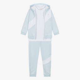 Caramelo Kids-Boys Azure Three-Piece Tracksuit | Childrensalon Outlet
