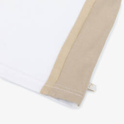 Caramelo Kids-Boys Cotton Beige Polo Ensemble | Childrensalon Outlet