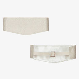 Caramelo Kids-Кремово-золотистый костюм с вышивкой | Childrensalon Outlet