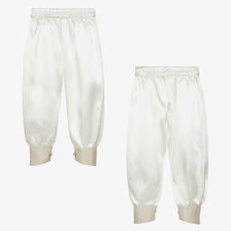 Caramelo Kids-Кремово-золотистый костюм с вышивкой | Childrensalon Outlet