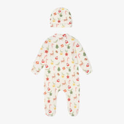Caramelo Kids-Boys Ivory Holiday Babysuit Set | Childrensalon Outlet