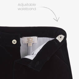 Caramelo Kids-Boys Navy Blue Festive Shorts Set | Childrensalon Outlet