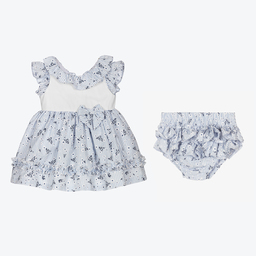 Caramelo Kids-Голубое платье и топ с цветами для девочек | Childrensalon Outlet