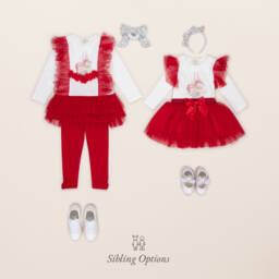 Caramelo Kids-Girls Carousel Cotton Legging Ensemble | Childrensalon Outlet