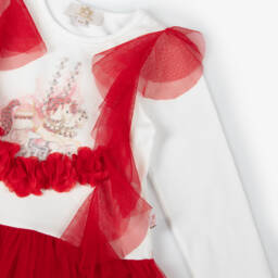 Caramelo Kids-Girls Carousel Cotton Legging Ensemble | Childrensalon Outlet