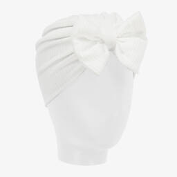 Caramelo Kids-Girls Ivory Tulle Dress & Hat | Childrensalon Outlet