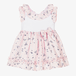 Caramelo Kids-Розовое платье и трусики в цветочек для девочек | Childrensalon Outlet