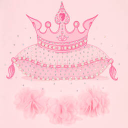 Caramelo Kids-Girls Pink Top & Skirt Set | Childrensalon Outlet