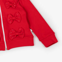 Caramelo Kids-Girls Scarlet Cotton Tracksuit Trio | Childrensalon Outlet