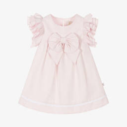 Caramelo Kids-طقم بناتي ناعم من الكتان الوردي | Childrensalon Outlet