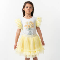 Caramelo Kids-Girls Sunny Tulle Ensemble | Childrensalon Outlet