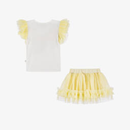 Caramelo Kids-Girls Sunny Tulle Ensemble | Childrensalon Outlet