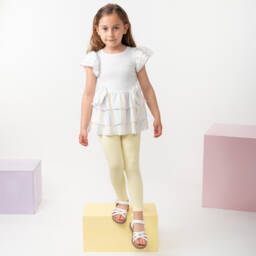 Caramelo Kids-Леггинсы в полоску Sunshine для девочек | Childrensalon Outlet