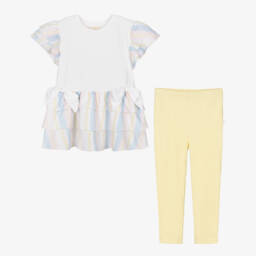 Caramelo Kids-Леггинсы в полоску Sunshine для девочек | Childrensalon Outlet