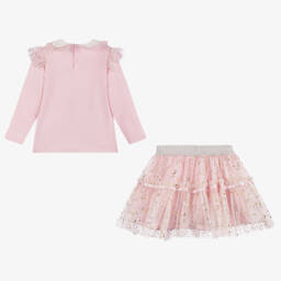 Caramelo Kids-Girls Tulle Skirt Outfit | Childrensalon Outlet
