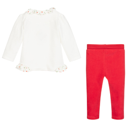 Caramelo Kids-Girls Velour Leggings Set | Childrensalon Outlet