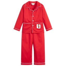 Caramelo Kids-Hand-Smocked Cotton Pyjamas | Childrensalon Outlet