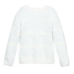 كاريمون بو-كنزة لون أزرق وأبيض للبنات | Childrensalon Outlet