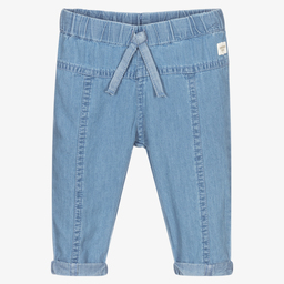 Carrément Beau-Голубые брюки из шамбре для мальчиков | Childrensalon Outlet