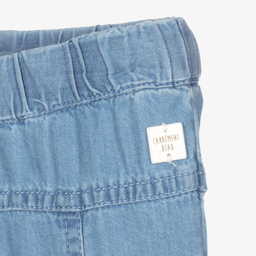 Carrément Beau-Голубые брюки из шамбре для мальчиков | Childrensalon Outlet