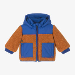 Carrément Beau-Boys Bouclé Hooded Jacket | Childrensalon Outlet