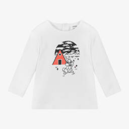 Carrément Beau-Boys Ivory Disney Jersey Tee | Childrensalon Outlet