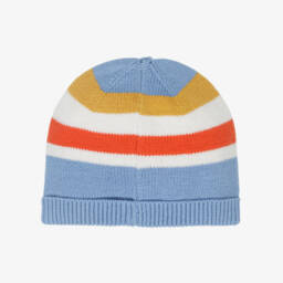 Carrément Beau-Boys Knitted Blue Hat & Snood | Childrensalon Outlet