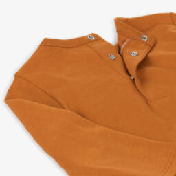 Carrément Beau-Boys Rustic Cotton Jersey Top | Childrensalon Outlet