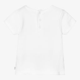 Carrément Beau-Белая футболка с обезьянами для мальчиков | Childrensalon Outlet