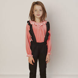 Carrément Beau-Girls Grey Flannel Trousers | Childrensalon Outlet