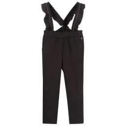 Carrément Beau-Girls Grey Flannel Trousers | Childrensalon Outlet