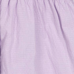 Carrément Beau-Сиреневое хлопковое платье | Childrensalon Outlet