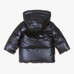 Carrément Beau-Синий пуховик с капюшоном | Childrensalon Outlet