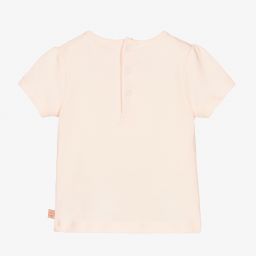Carrément Beau-Girls Organic Cotton T-Shirt | Childrensalon Outlet