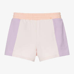 Carrément Beau-Girls Pink Cotton Jersey Shorts | Childrensalon Outlet