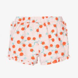 Carrément Beau-Розовые хлопковые шорты для девочек | Childrensalon Outlet